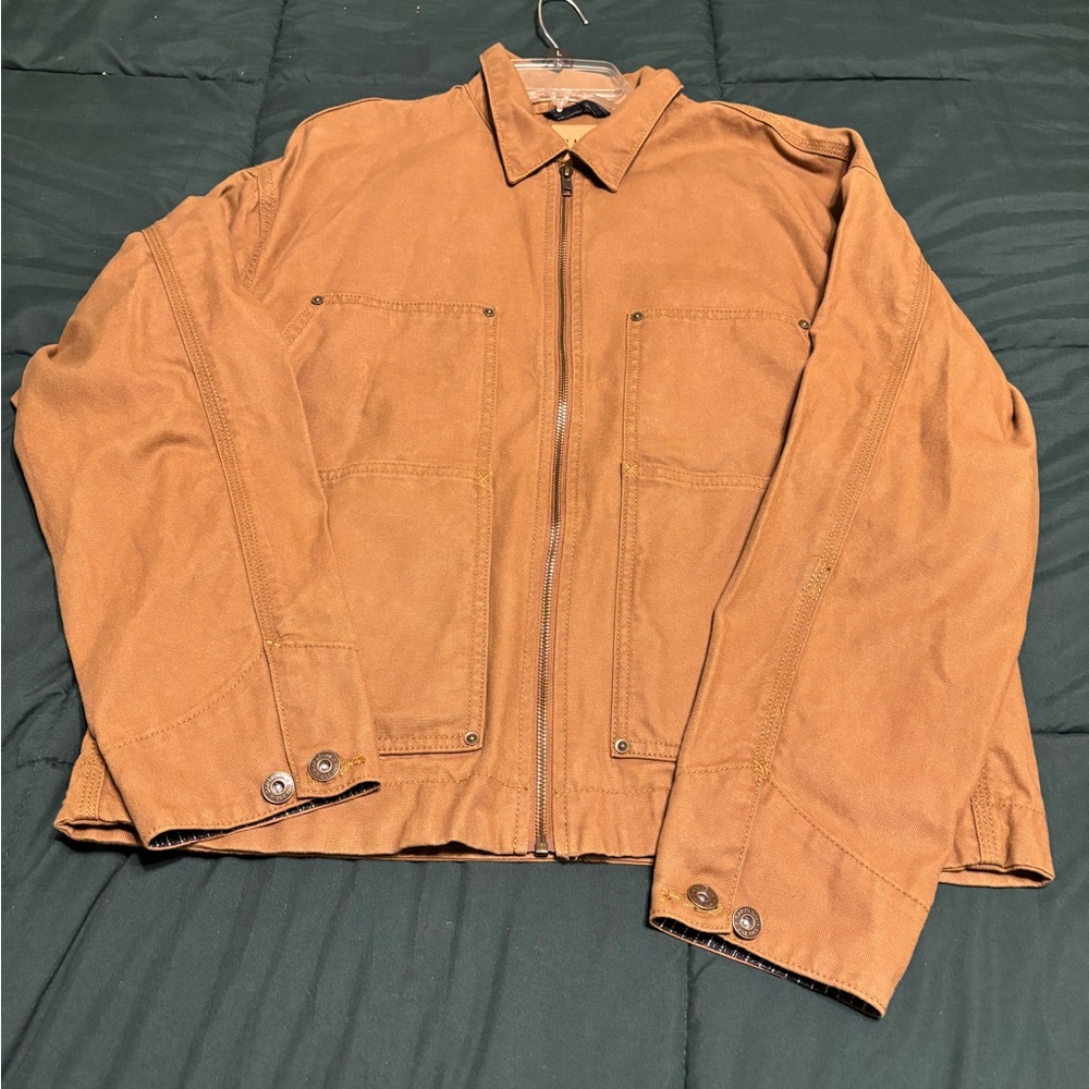 Gap Tan Jacket Size Medium Lightweight Casual Out… - image 2